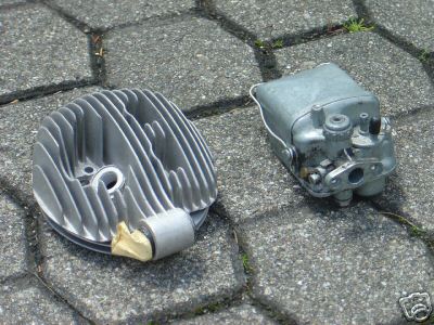 Zylinderkopf & Vergaser 21,50 €