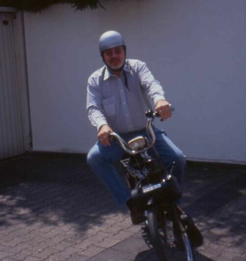 Dieter Merte in atemberaubender Schräglage!