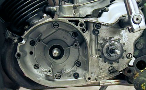 Demontierte Zndanlage